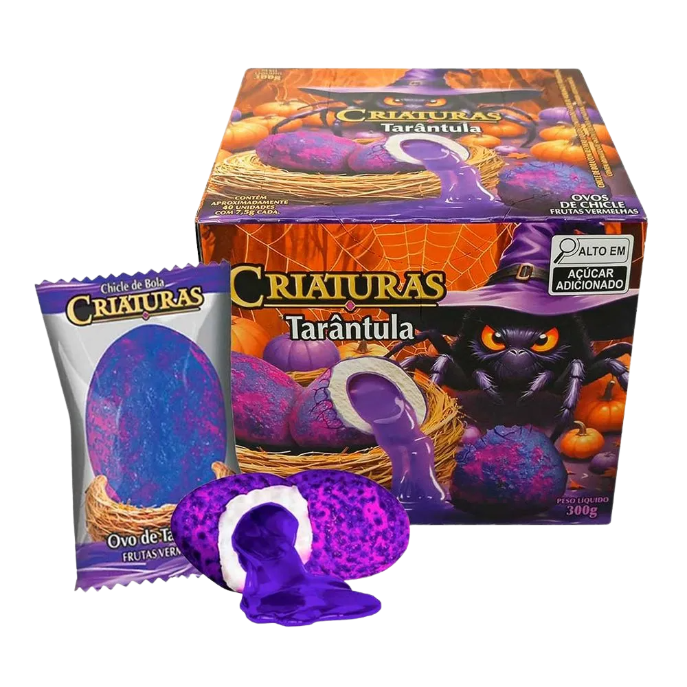 CHICLE CRIATURAS TARÂNTULA SUKEST