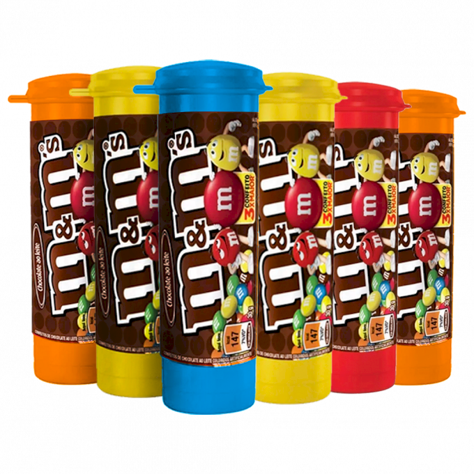 CHOCOLATE M&M´S AO LEITE (TUBO)