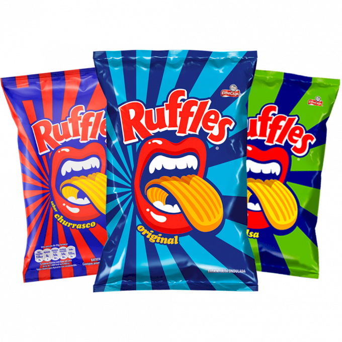 BATATA RUFFLES ELMA CHIPS 33G