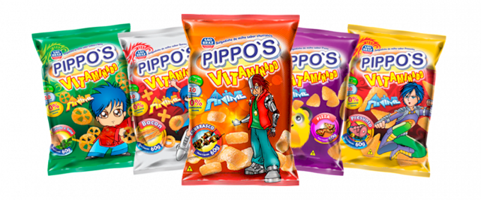 SALGADINHO PIPPOS ANIME SÃO BRAZ