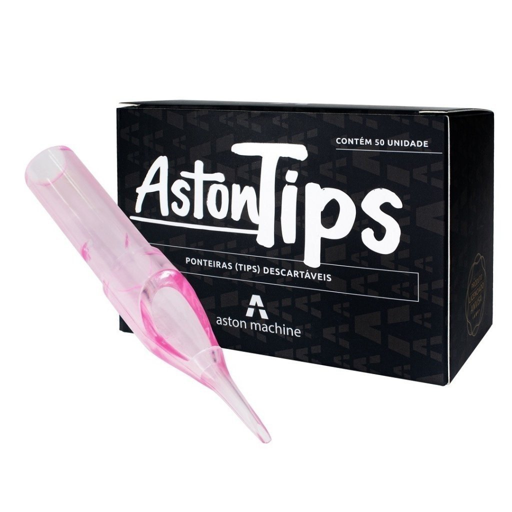  Ponteira ( Tips) descartável Aston -  UNIDADE