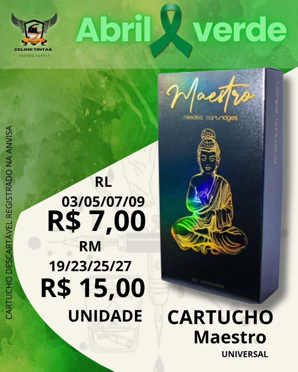Cartucho Maestro -  UNIDADE