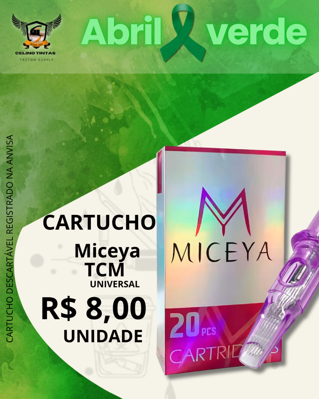 Cartucho Miceya - UNIDADE