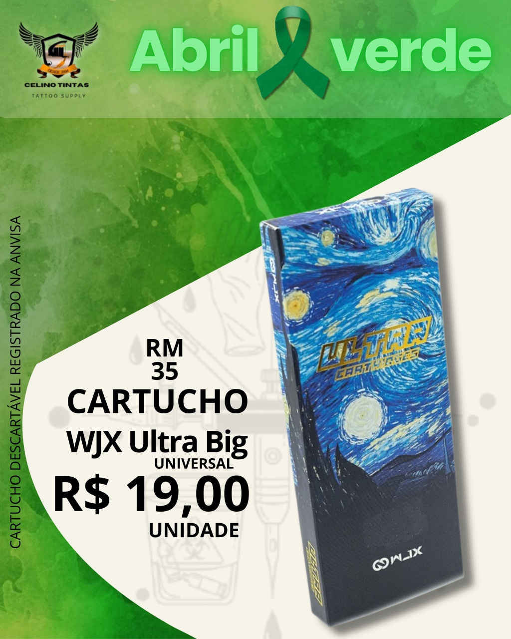Cartucho WJX Ultra Big - UNIDADE