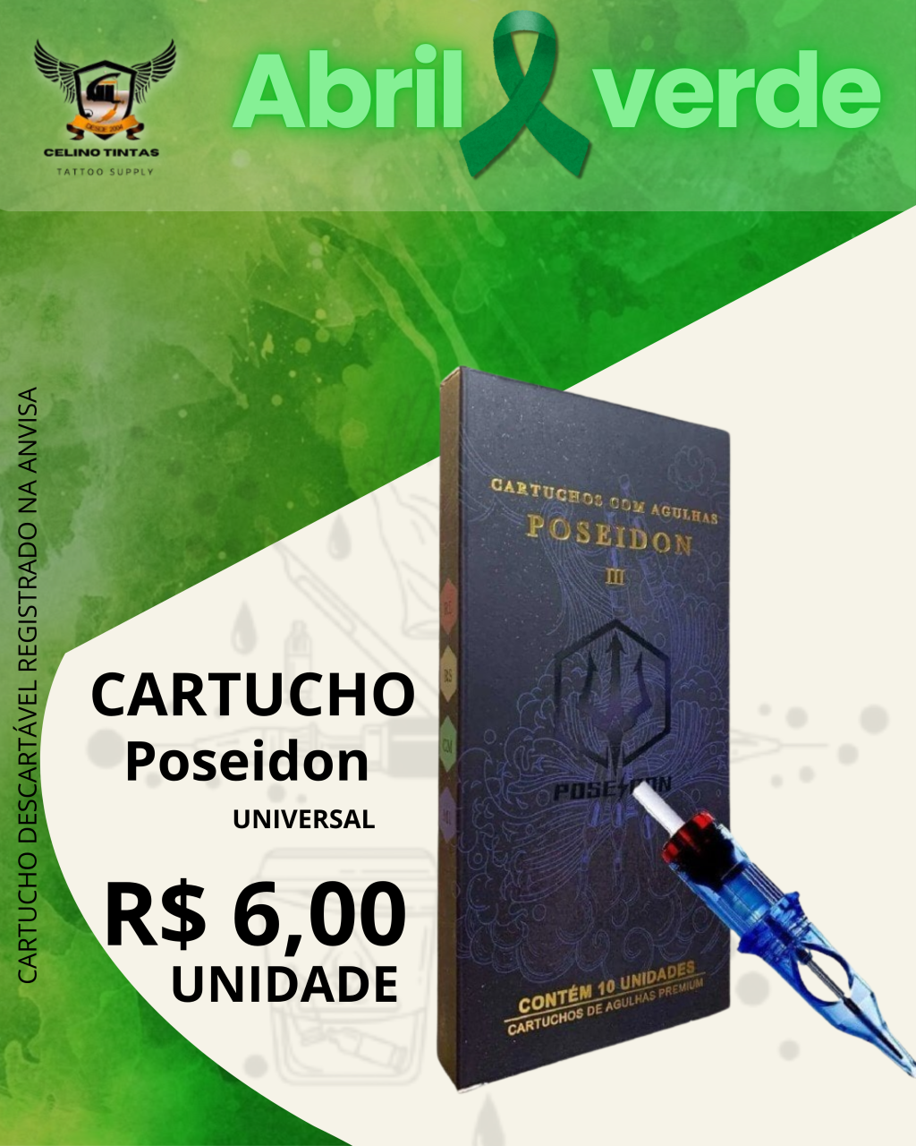 Cartucho Poseidon - UNIDADE