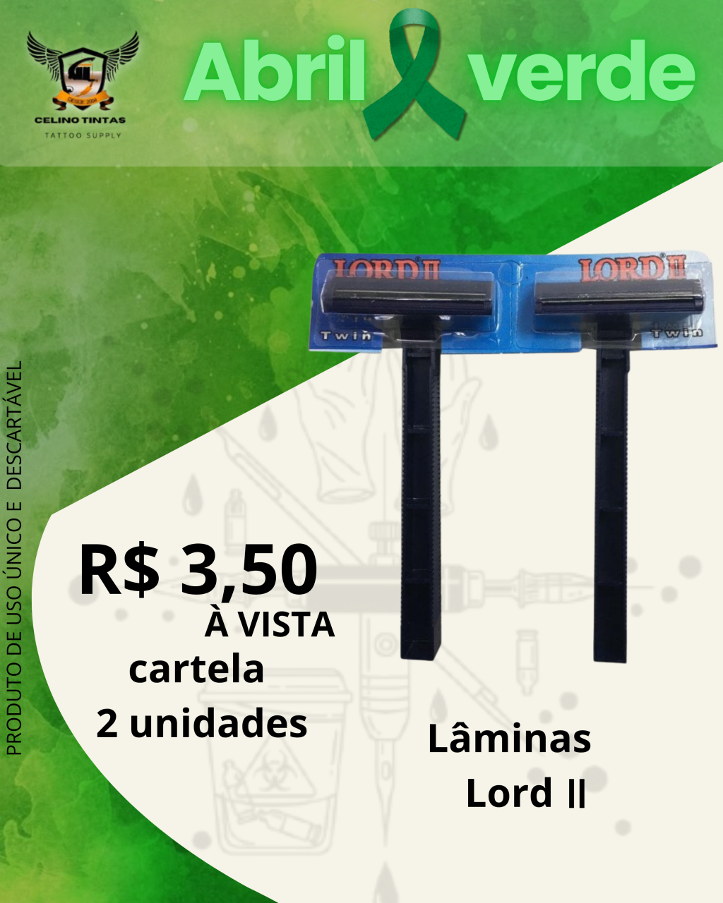 Aparelho de depilação Lord II- 2 Unidades