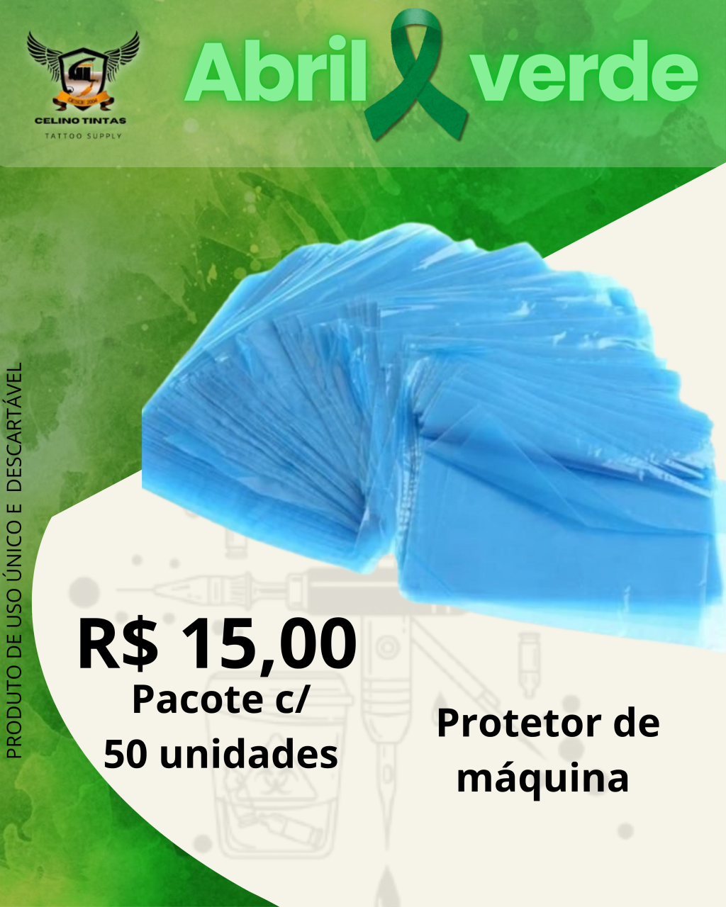 Protetor de máquina - 50 Un