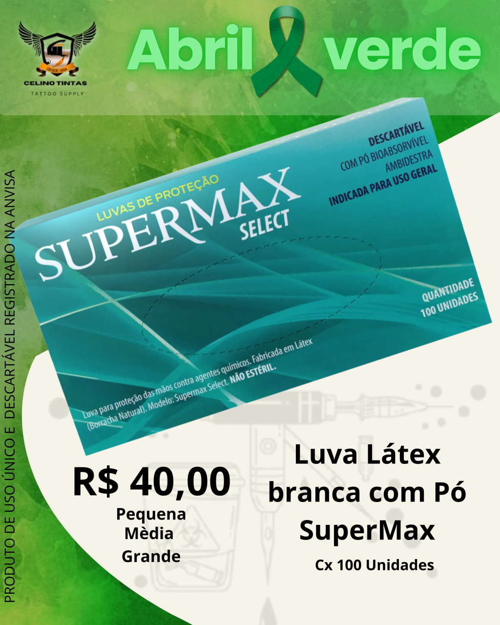 Luva Super Max SELECT Latéx -