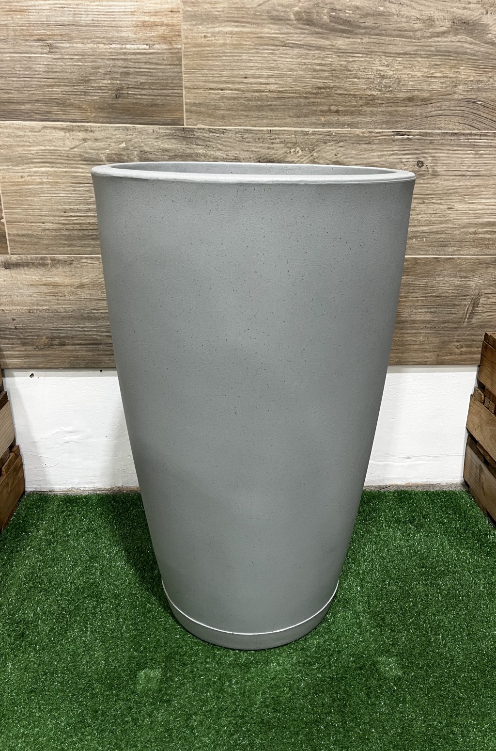 VASO POLIETILENO COLUNA JATEADA N04 - (A70 x D42)