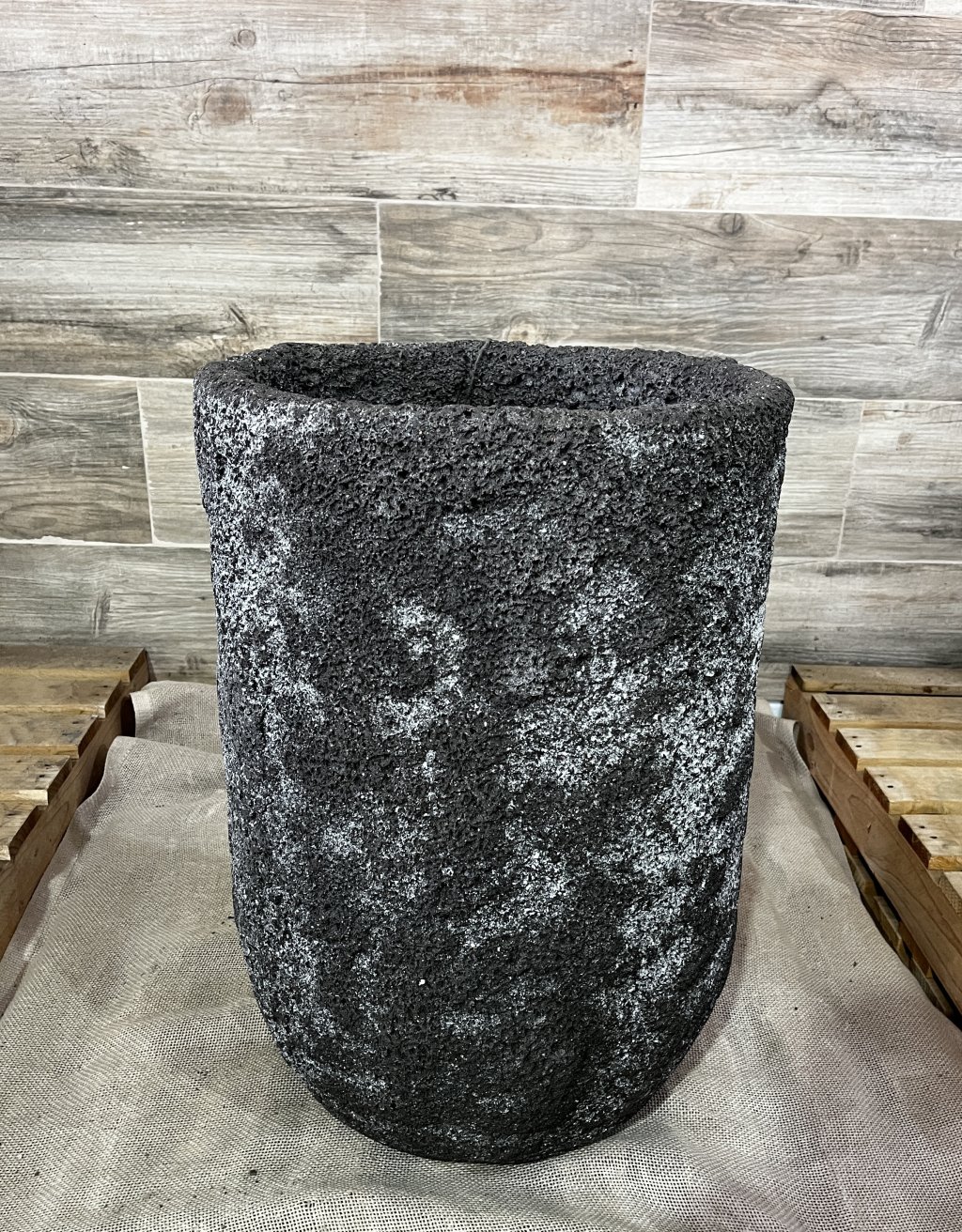 VASO CIMENTO TEXTURIZADO - TERRA 02 (A6O x D42)