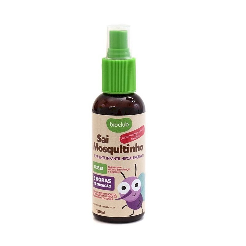 Repelente Sai Mosquitinho 120 ml - Bioclub