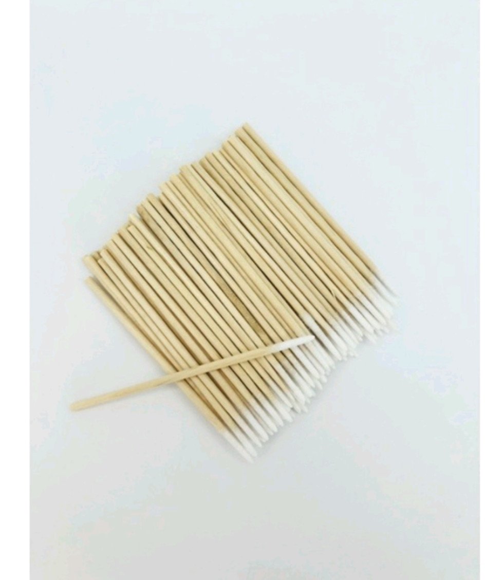 Palito com algodão 10cm