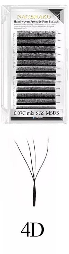 Cílios Nagaraku - W 4D