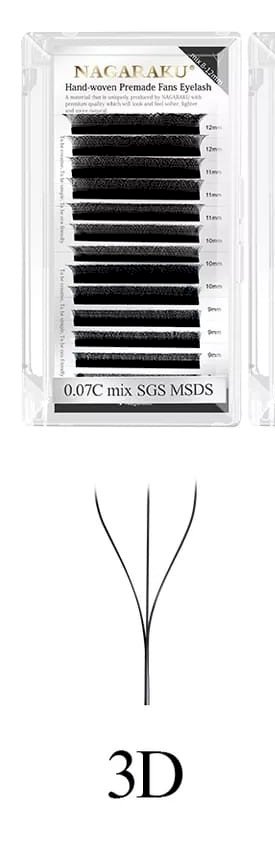 Cílios Nagaraku - W 3D