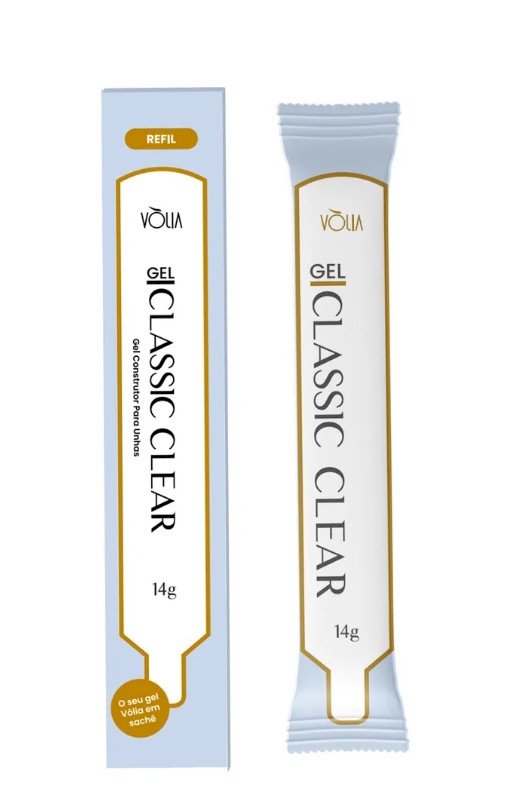 Gel volia - SACHÊ - Clássic Clear - 14g.