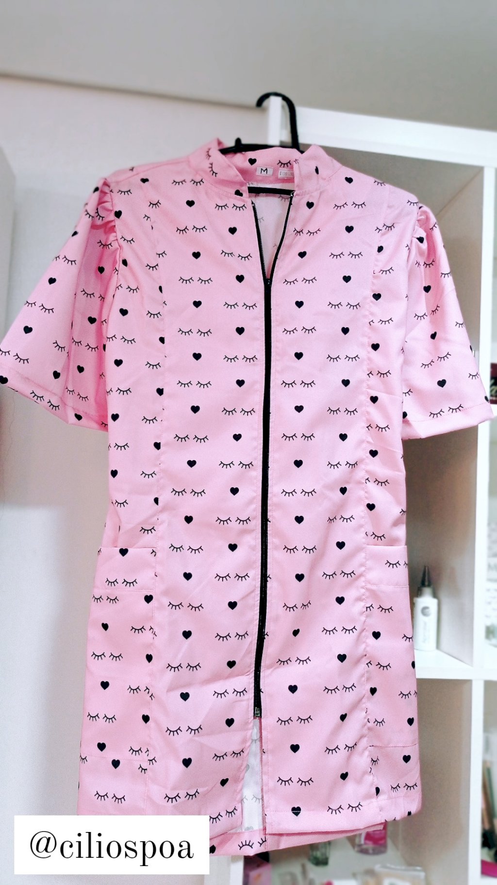 Jaleco Manga Curta - Lash Designer 