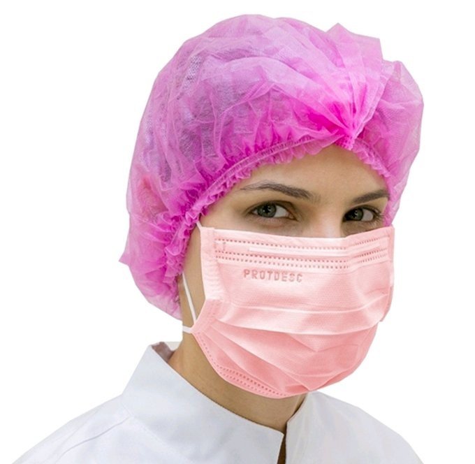 Touca descartável 50un.