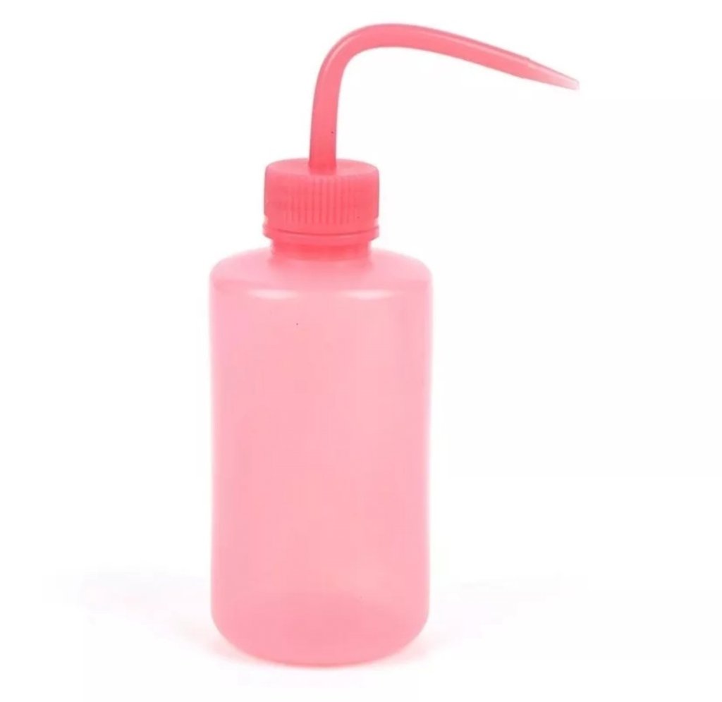 Frasco Almotolia rosa claro 