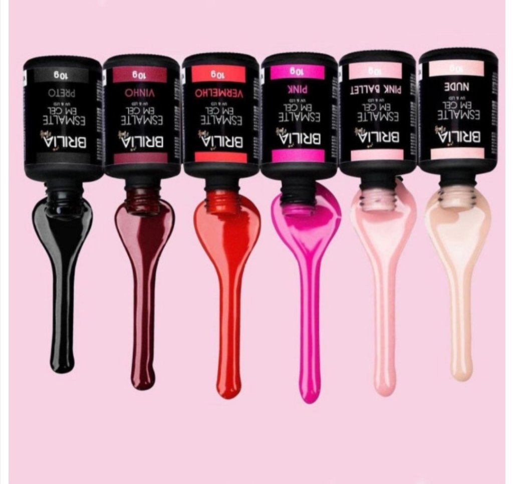 Esmalte em gel Brilia 
