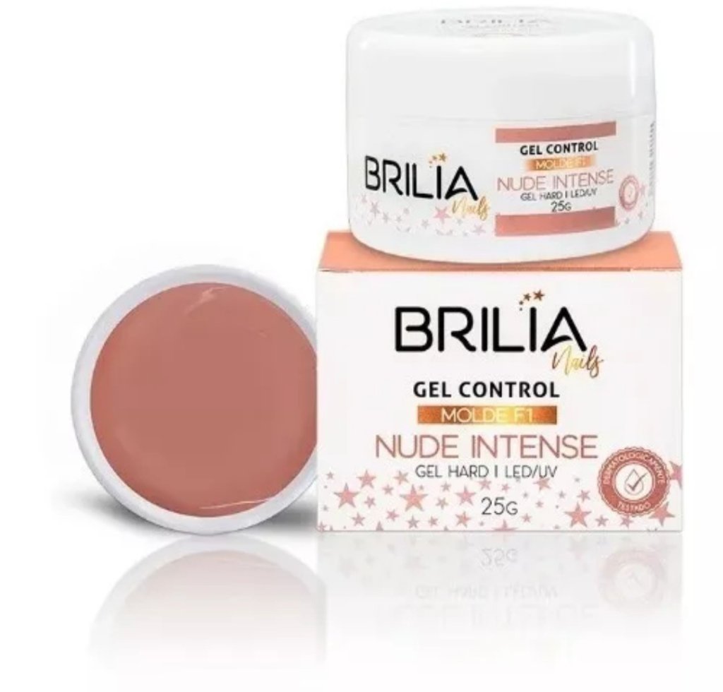 Gel Control Nude Intense - Molde F1 -  Brilia 