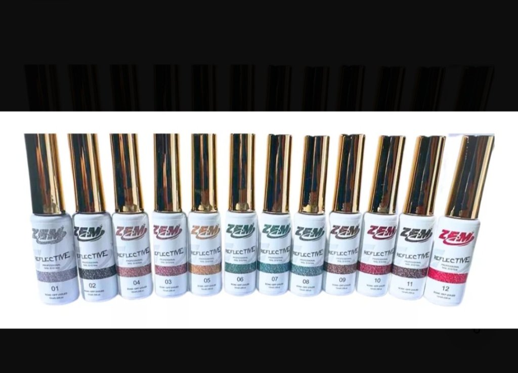 Esmalte em gel ponta fina - Reflective ZEM 