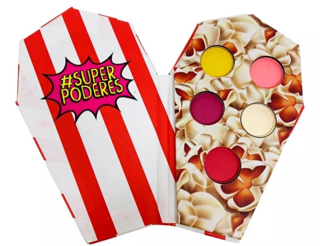 Paleta de sombras Super Poderes - Pipoca  