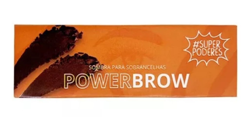 Paleta de sombra para sobrancelhas - Super Poderes 