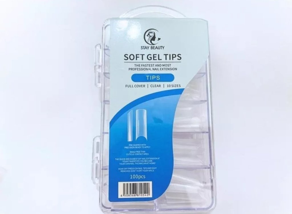 Tips em gel - Curvatura C - Stay Beauty 