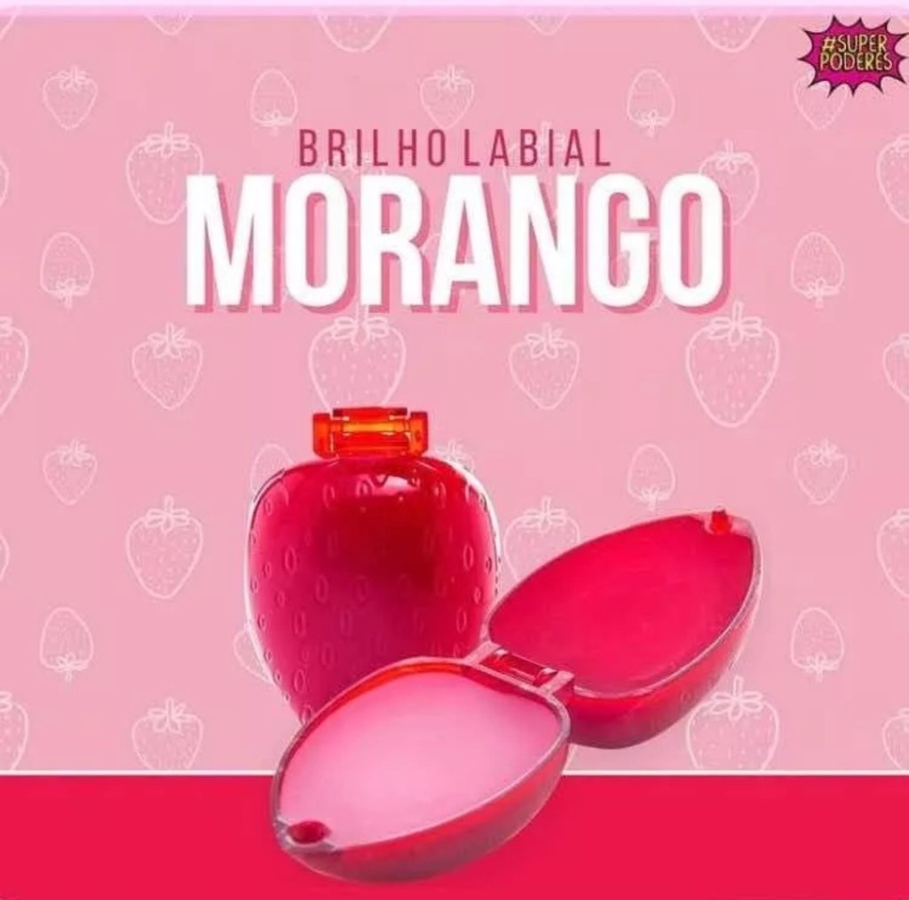 Brilho labial Moranguinho 