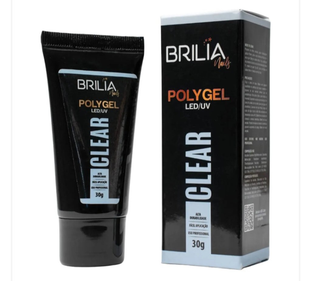 Polygel Brilia - Clear 