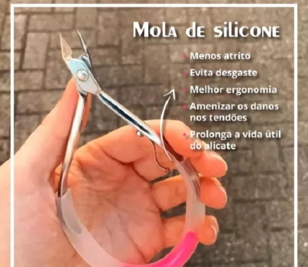 Mola de silicone para alicate 