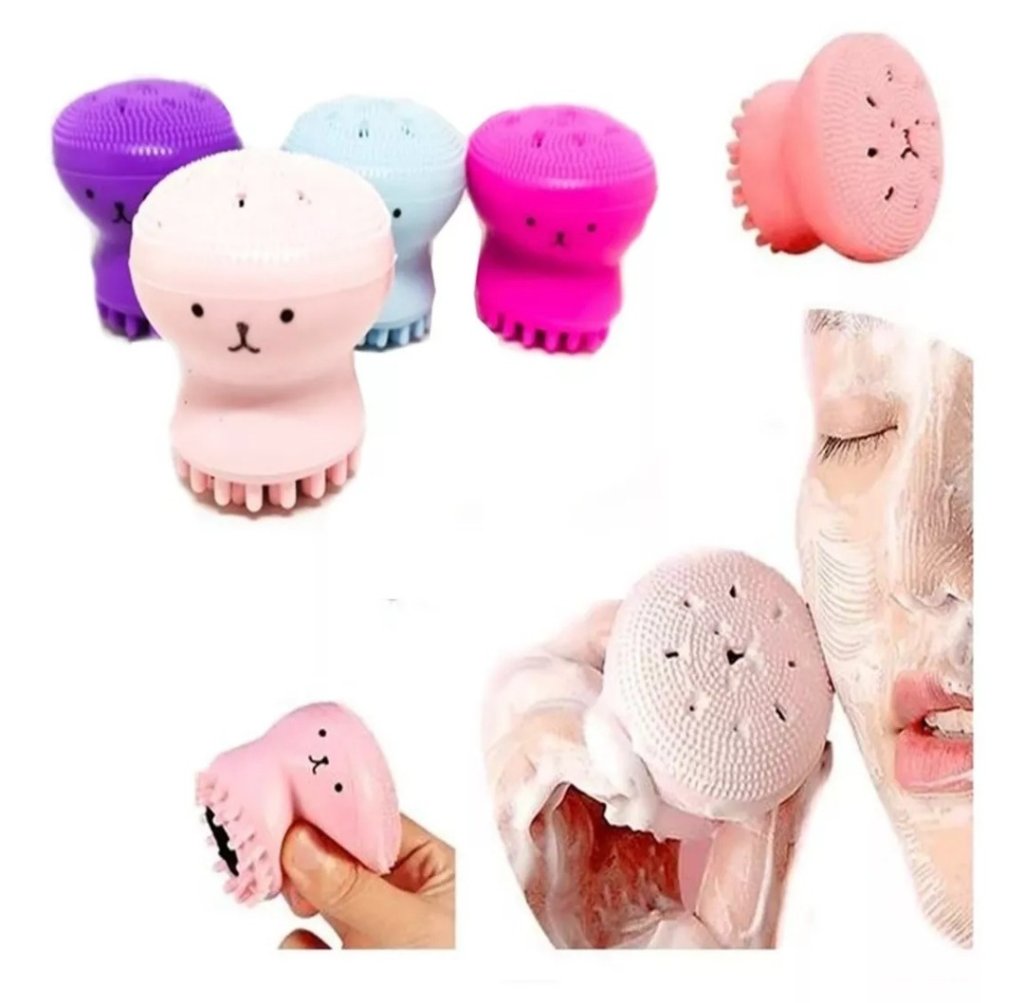 Esponja de limpeza facial - polvinho