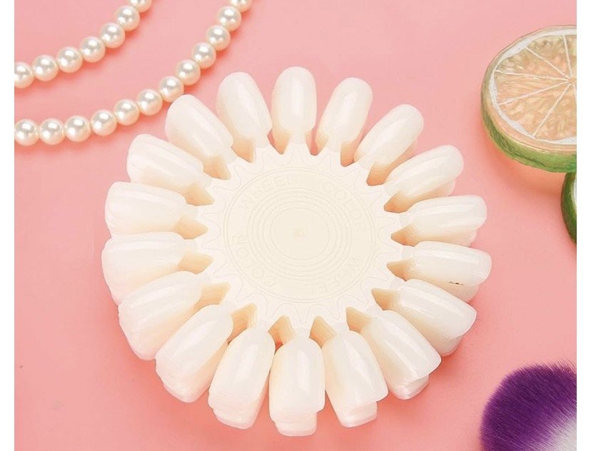 Mostruário para unhas redondo