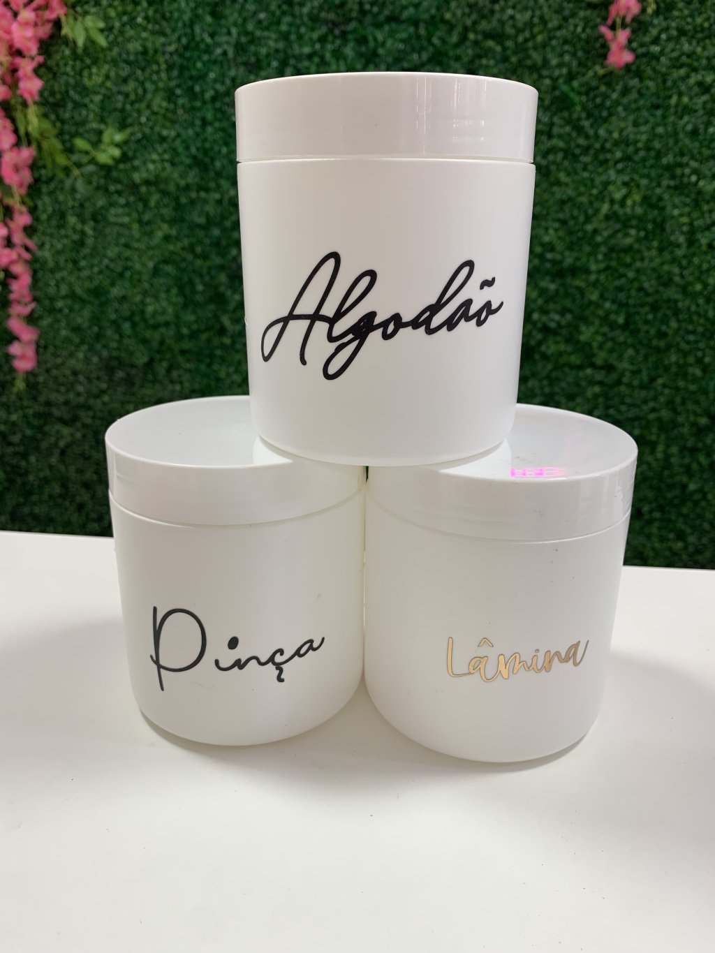 Potinho porta treco Branco 