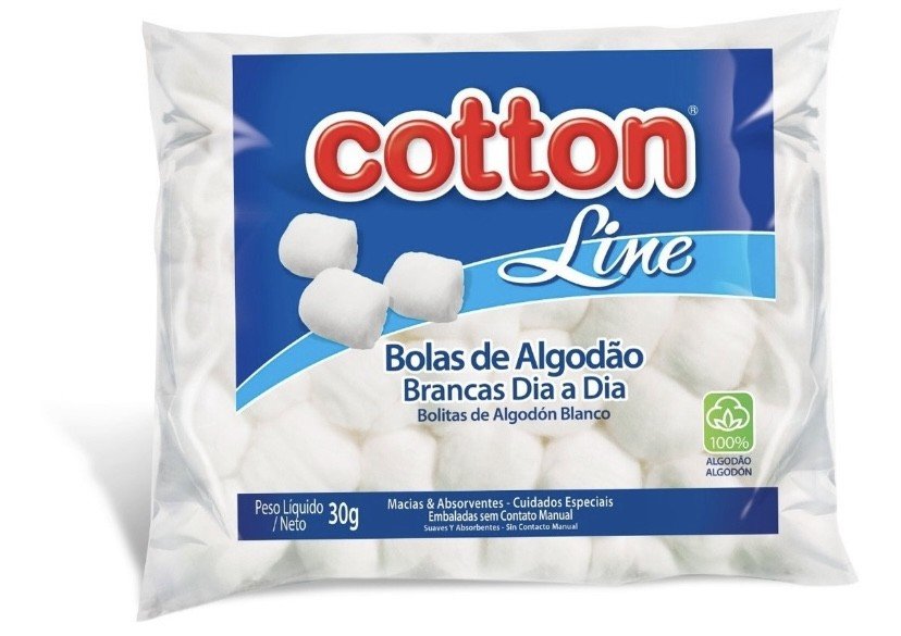 Algodão em bolinha - 30g 