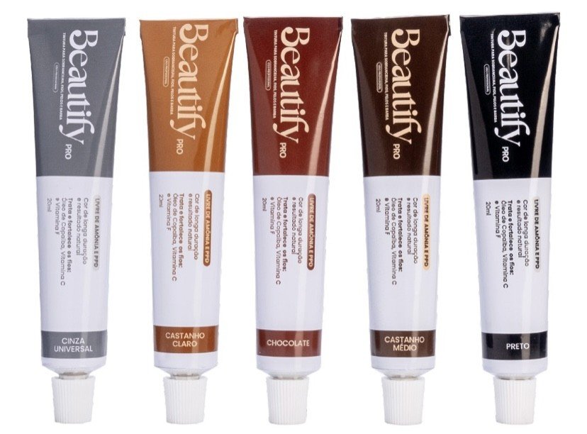 Tintura para sobrancelhas e cílios 