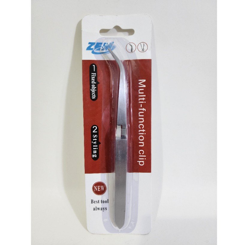 Pinça para alongamento de unhas - curvatura C - 