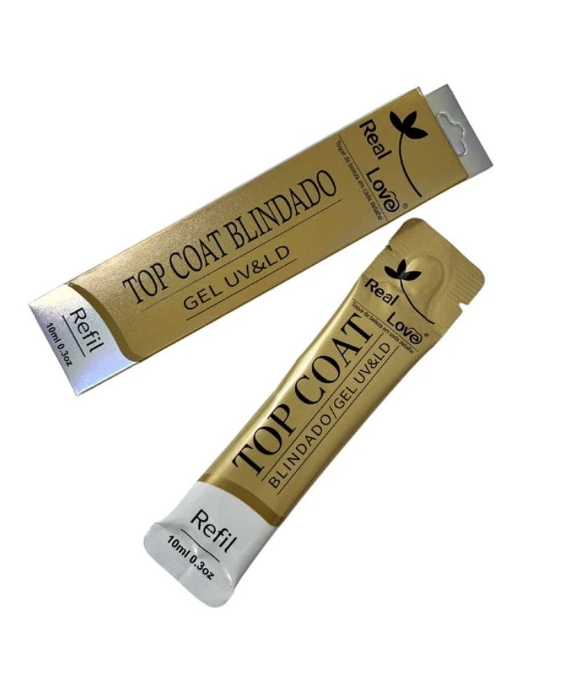 Refil real love - Top coat BLINDADO 