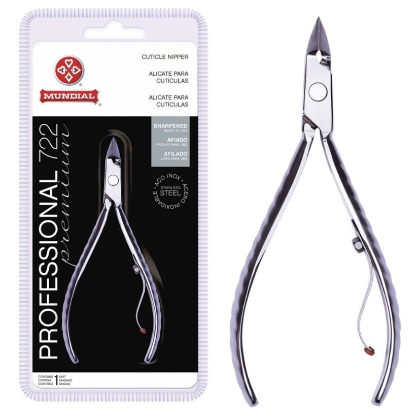 Alicate de unha profissional- Mondial 722