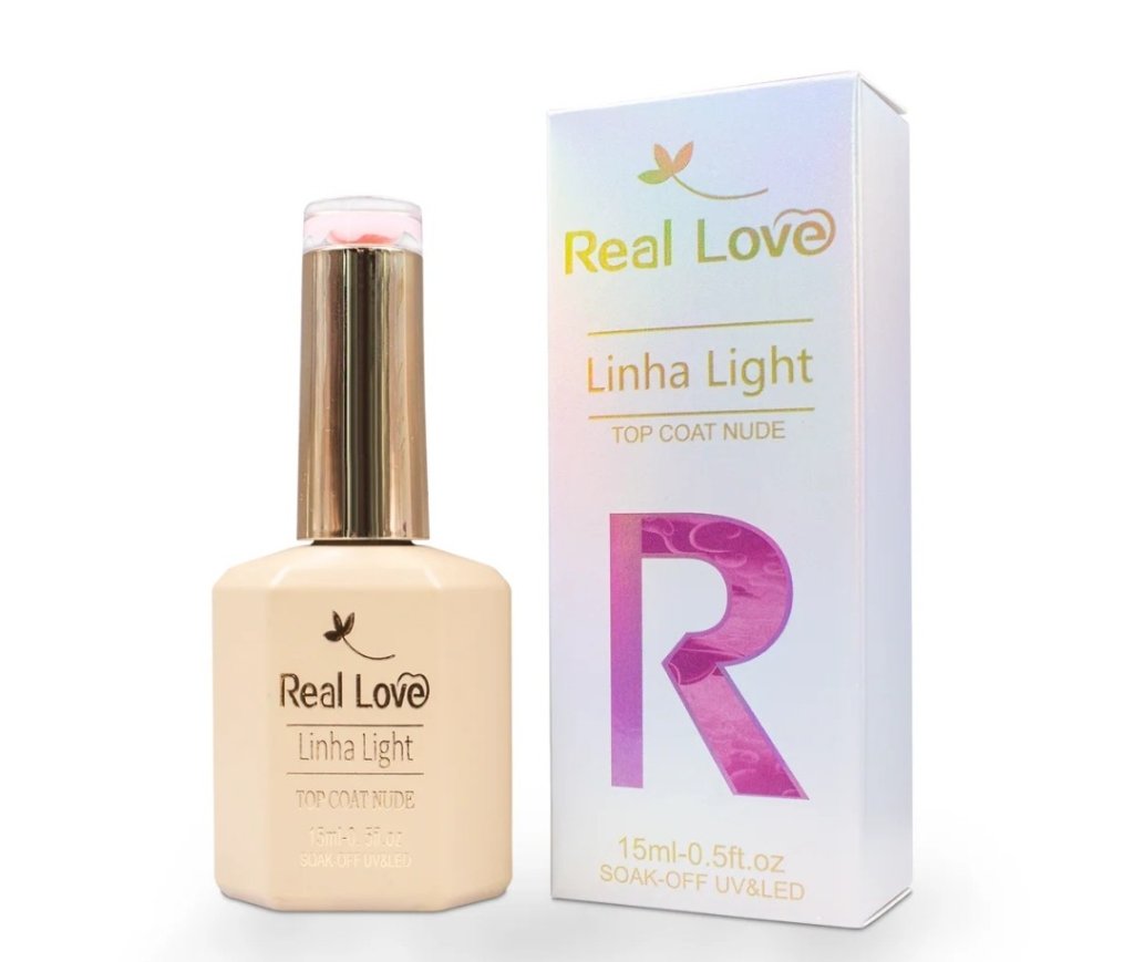 Top coat Nude - Real love - Cor 01 