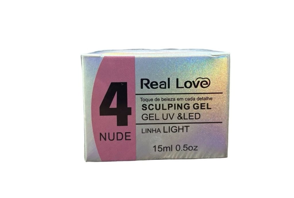 Gel Real Love N 4 NUDE  - 15g 