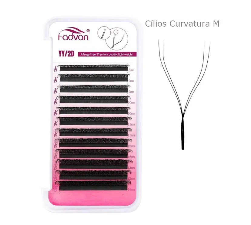 Fio Y brasileiro -CURVATURA M 