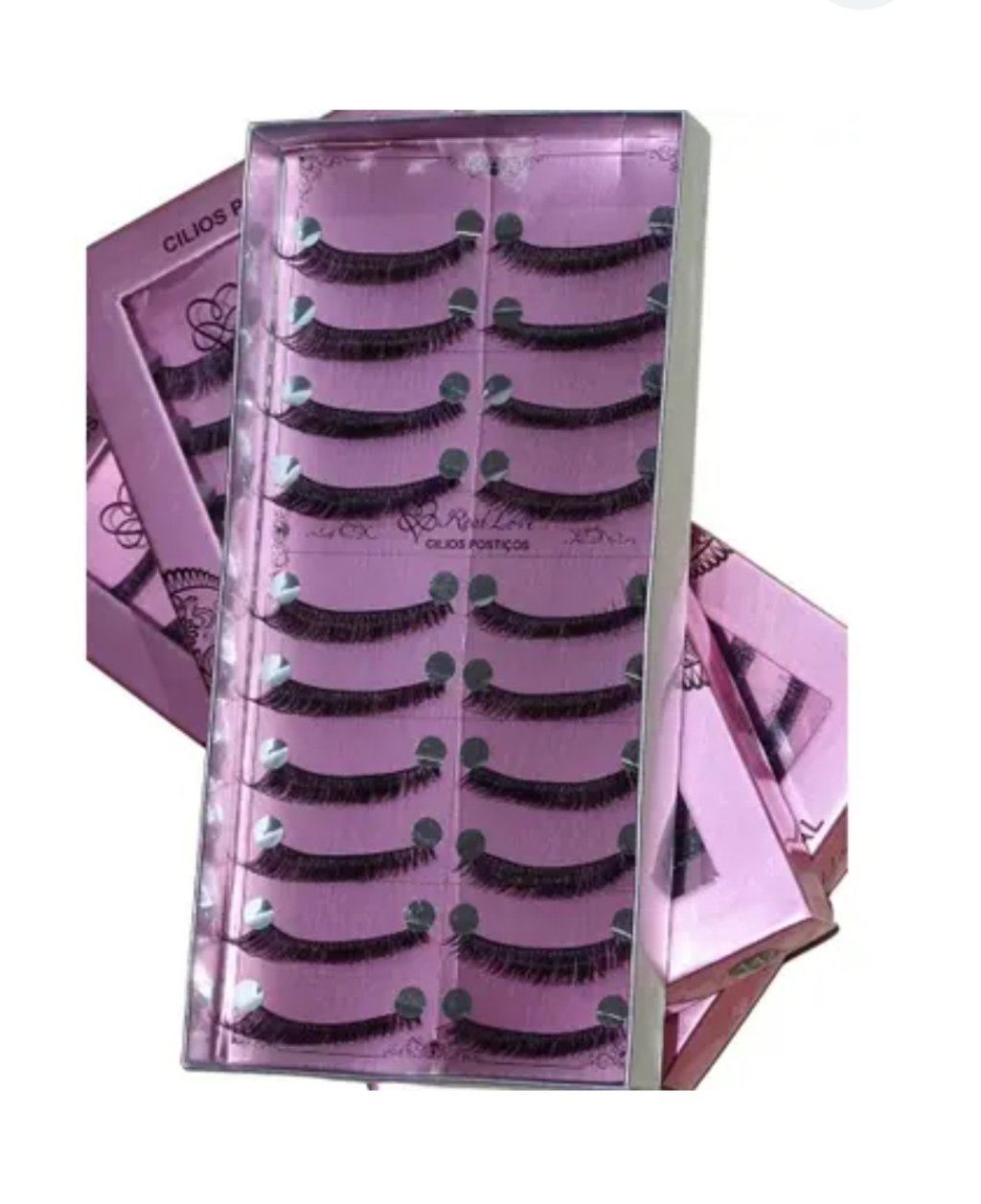 Cílios postiços - 10 pares Real Love 