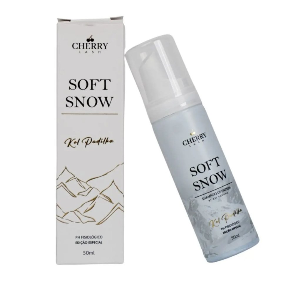 Mini Espuma de limpeza Soft Snow - Cherry 