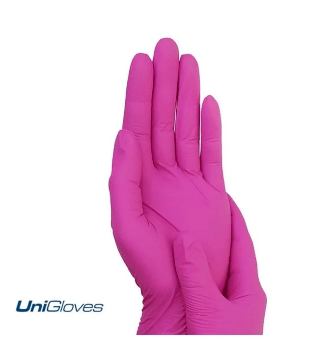 Luvas descartáveis Rosa 