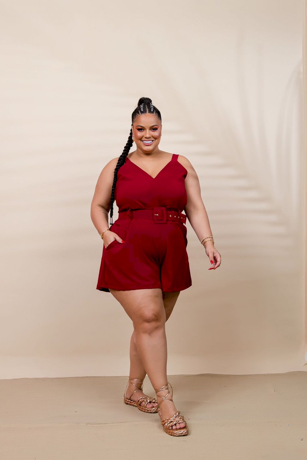 Macacão com alça : ref: 029