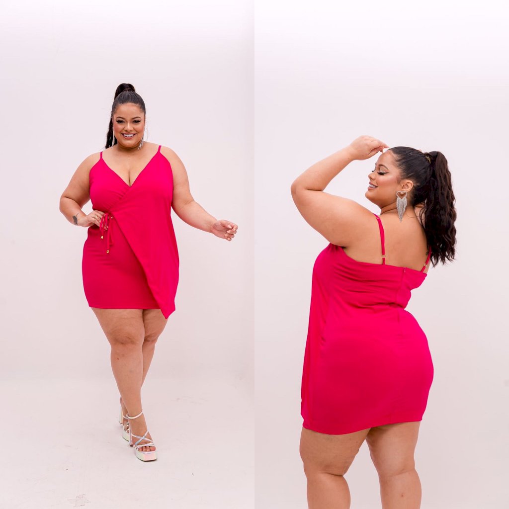 Vestido traspassado. Ref 280