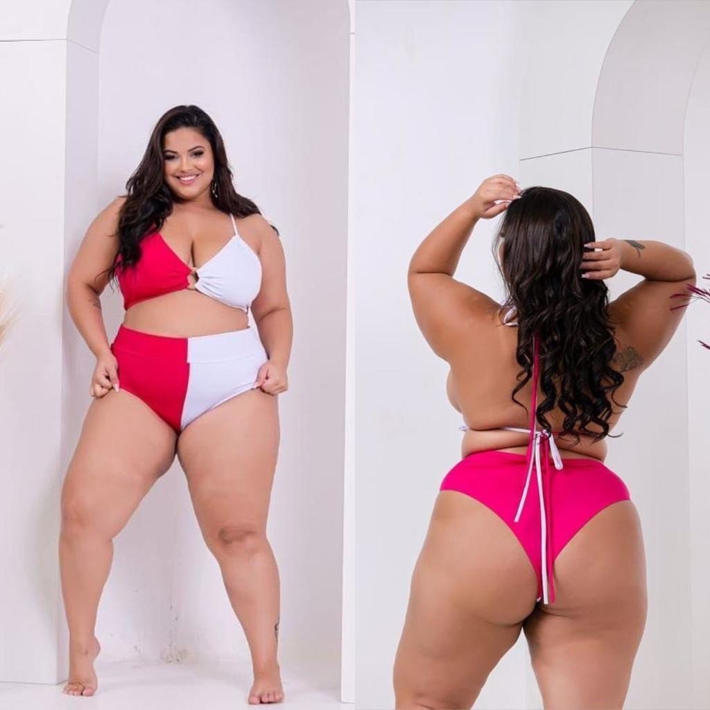 Biquíni com detalhe de fivela ref:053