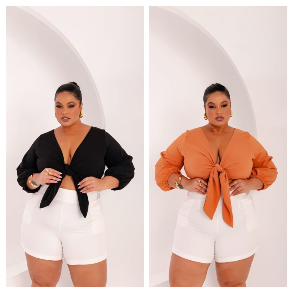 Blusa de amarrar. Ref: 1546