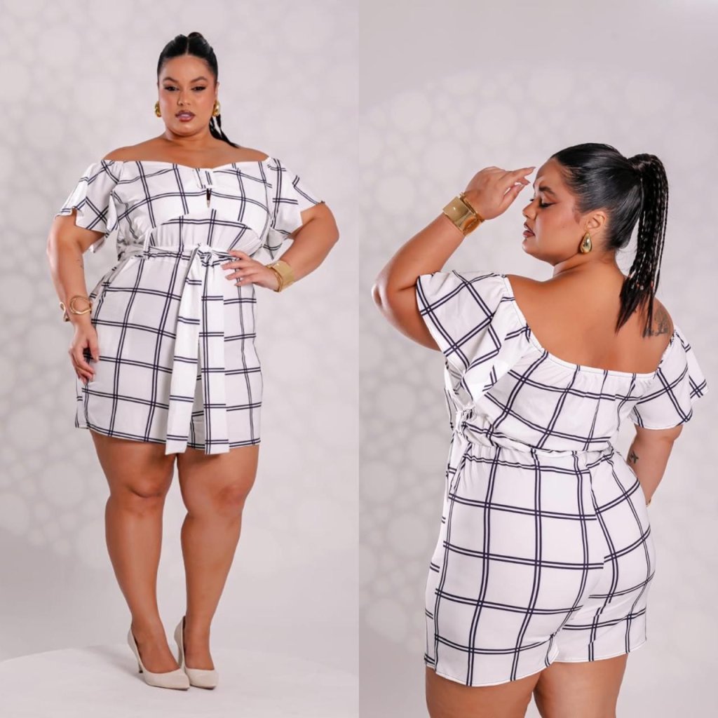 Macaquinho xadrez. Ref: 1582